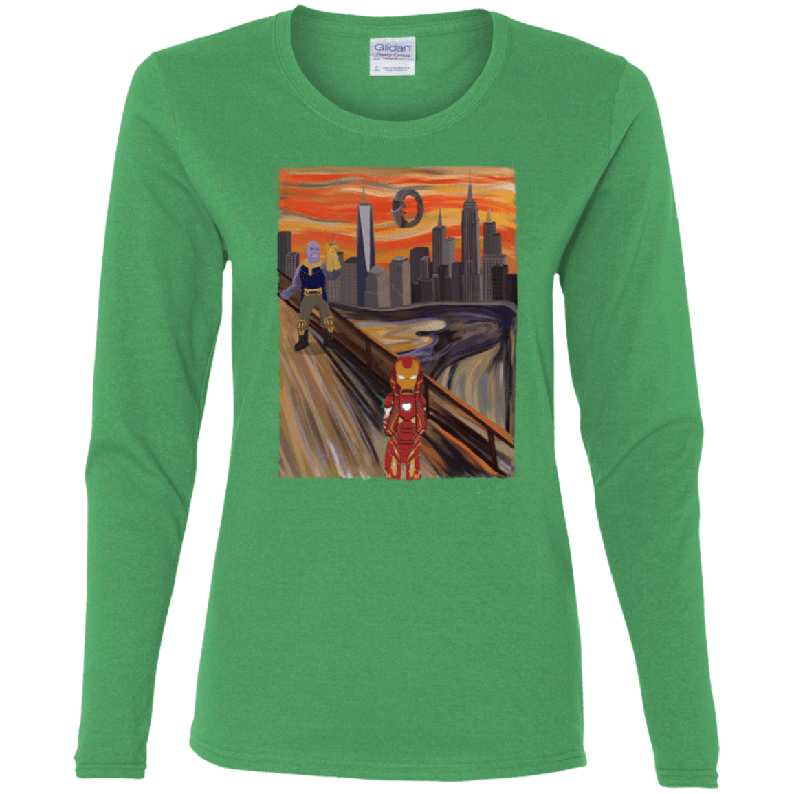 T-Shirts Irish Green / S Iron Scream Women's Long Sleeve T-Shirt