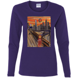 T-Shirts Purple / S Iron Scream Women's Long Sleeve T-Shirt