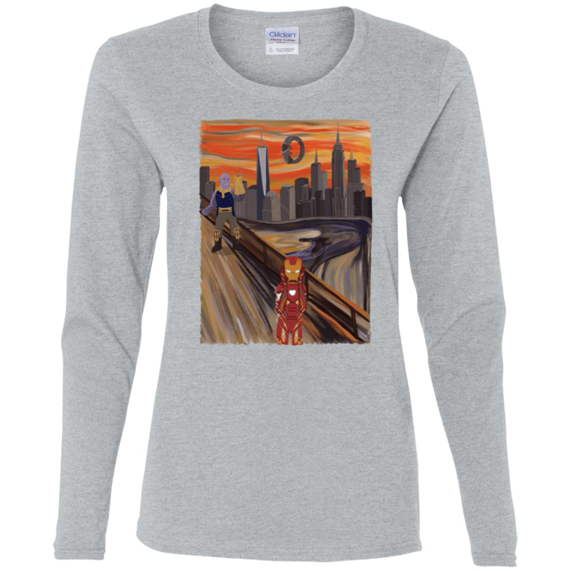 T-Shirts Sport Grey / S Iron Scream Women's Long Sleeve T-Shirt