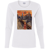 T-Shirts White / S Iron Scream Women's Long Sleeve T-Shirt