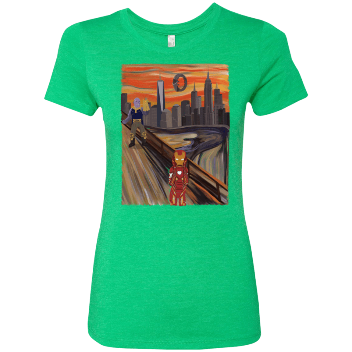 T-Shirts Envy / S Iron Scream Women's Triblend T-Shirt