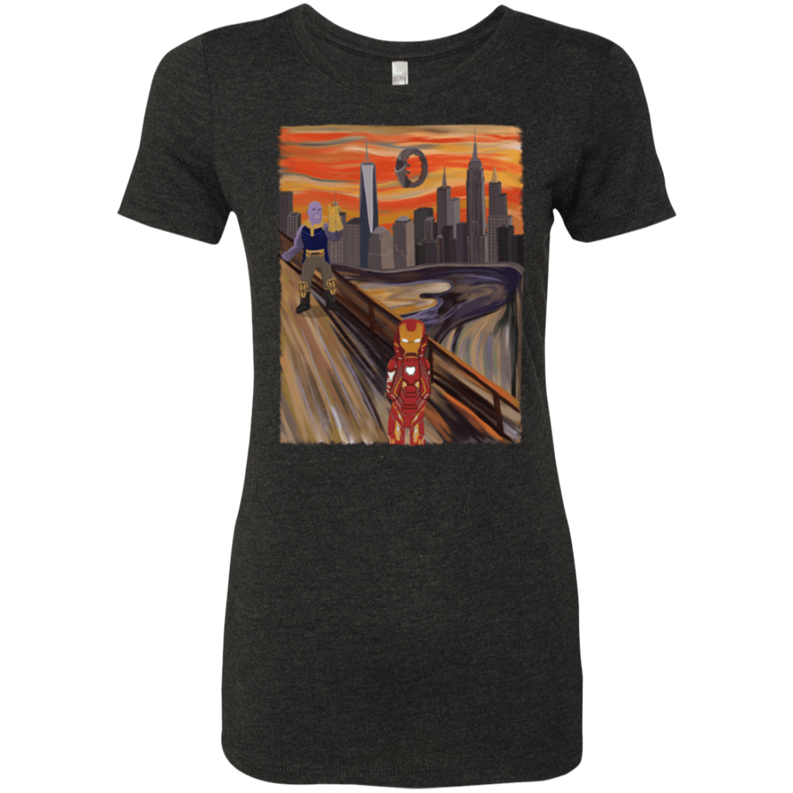 T-Shirts Vintage Black / S Iron Scream Women's Triblend T-Shirt