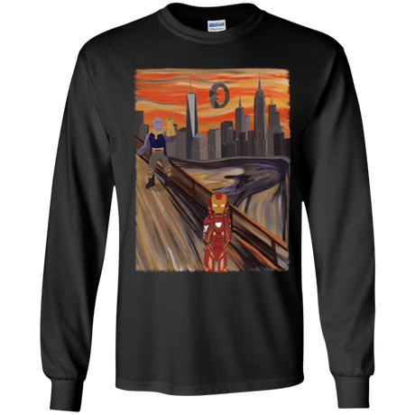 T-Shirts Black / YS Iron Scream Youth Long Sleeve T-Shirt