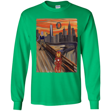 T-Shirts Irish Green / YS Iron Scream Youth Long Sleeve T-Shirt