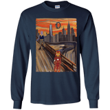 T-Shirts Navy / YS Iron Scream Youth Long Sleeve T-Shirt