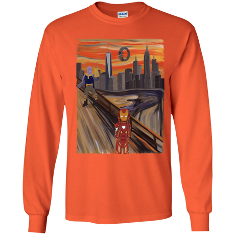 T-Shirts Orange / YS Iron Scream Youth Long Sleeve T-Shirt