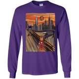T-Shirts Purple / YS Iron Scream Youth Long Sleeve T-Shirt