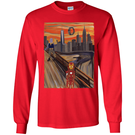 T-Shirts Red / YS Iron Scream Youth Long Sleeve T-Shirt