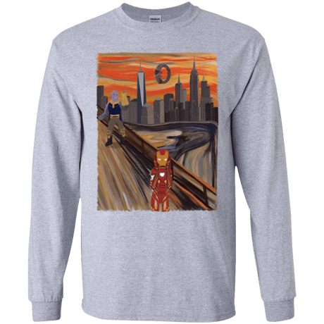 T-Shirts Sport Grey / YS Iron Scream Youth Long Sleeve T-Shirt