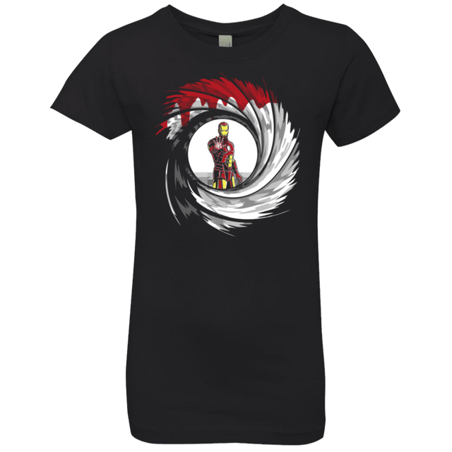 T-Shirts Black / YXS Iron Shot Girls Premium T-Shirt