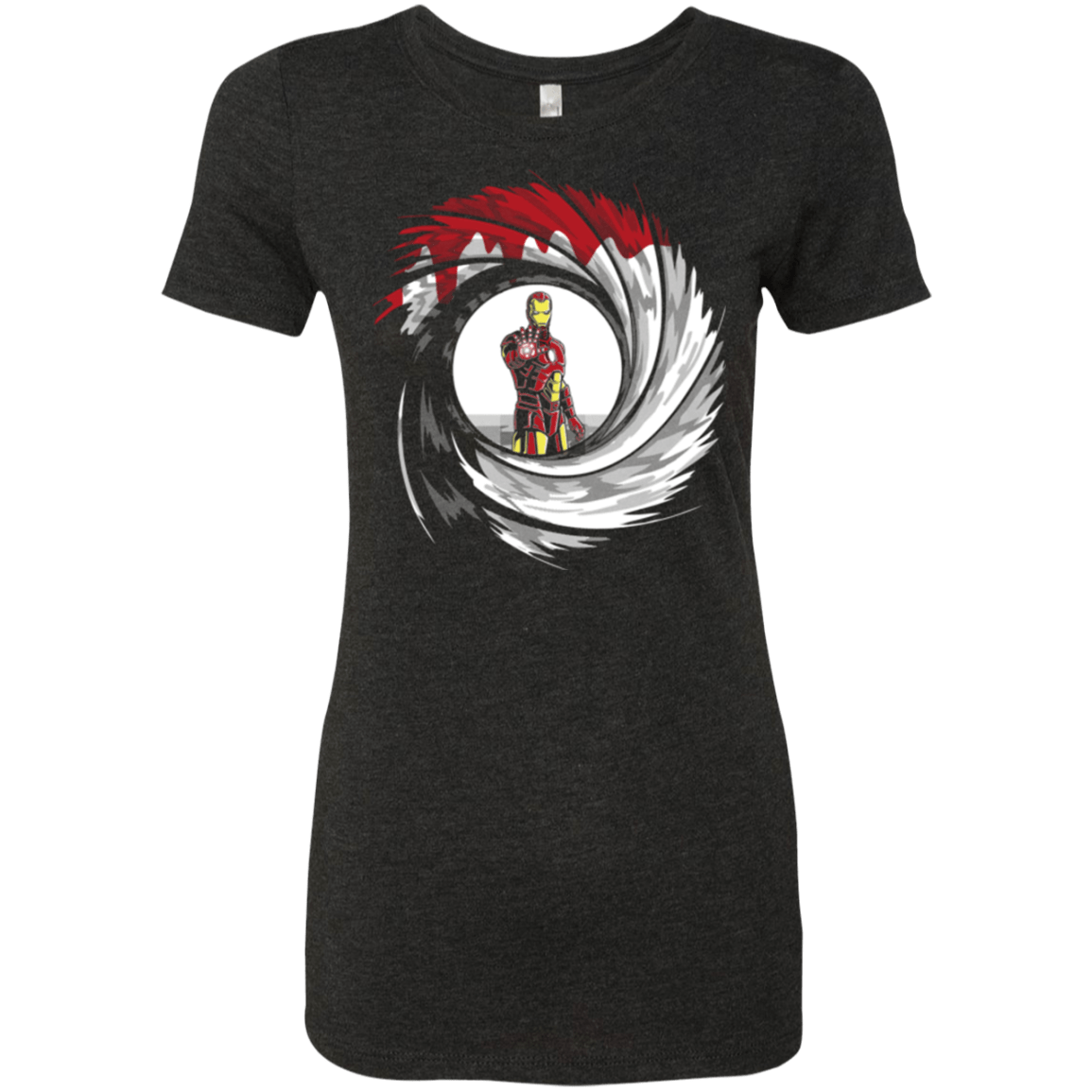 T-Shirts Vintage Black / Small Iron Shot Women's Triblend T-Shirt