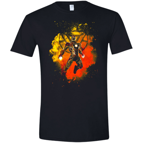 T-Shirts Black / X-Small Iron Soul Men's Semi-Fitted Softstyle