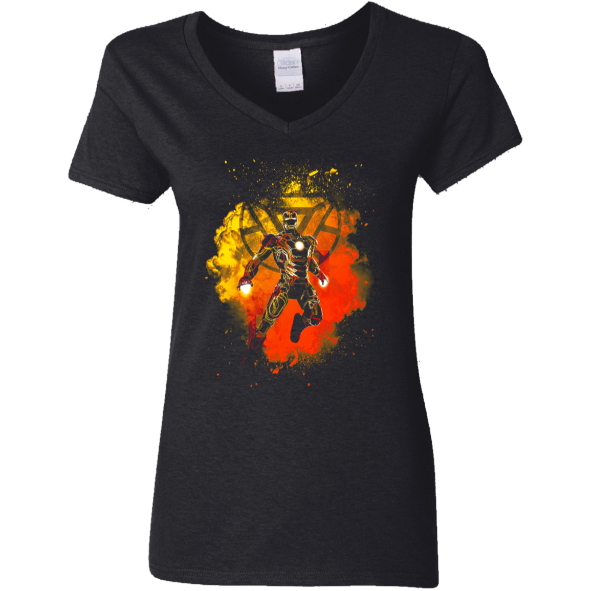 T-Shirts Black / S Iron Soul Women's V-Neck T-Shirt