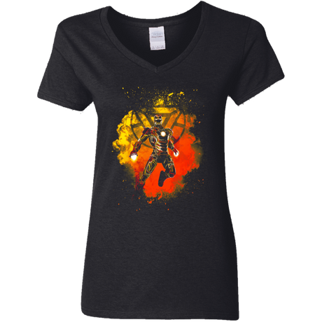 T-Shirts Black / S Iron Soul Women's V-Neck T-Shirt