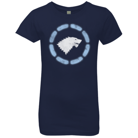 T-Shirts Midnight Navy / YXS Iron Stark Girls Premium T-Shirt