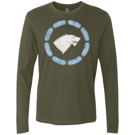 T-Shirts Military Green / Small Iron Stark Men's Premium Long Sleeve