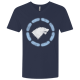 T-Shirts Midnight Navy / X-Small Iron Stark Men's Premium V-Neck
