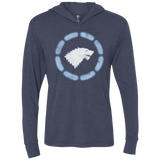 T-Shirts Vintage Navy / X-Small Iron Stark Triblend Long Sleeve Hoodie Tee