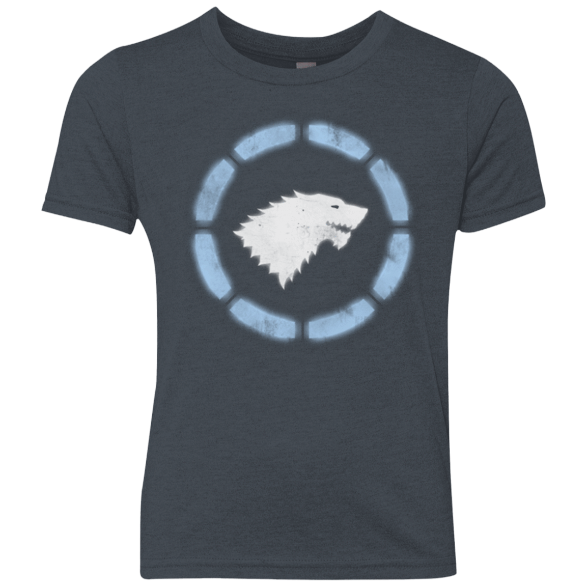 T-Shirts Vintage Navy / YXS Iron Stark Youth Triblend T-Shirt