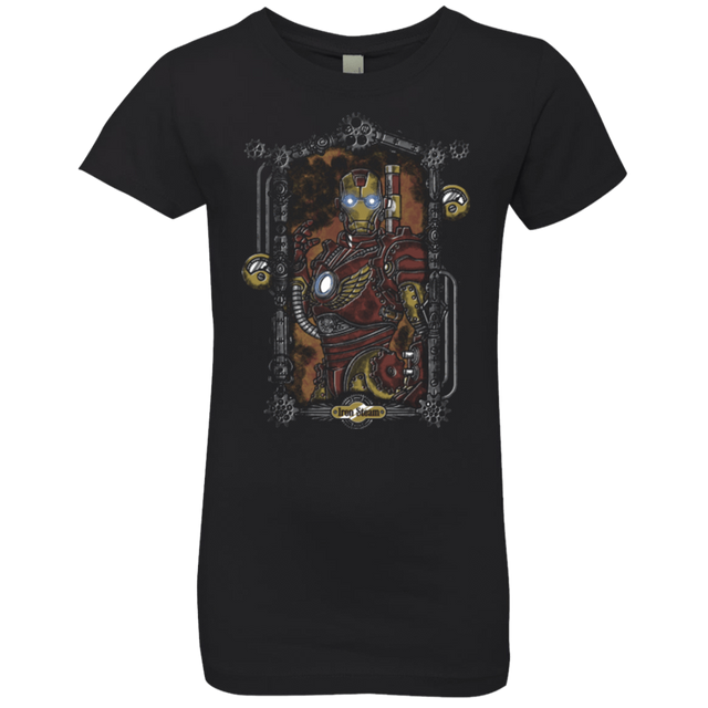 T-Shirts Black / YXS Iron Steam Girls Premium T-Shirt