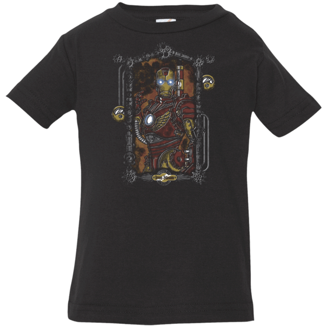 T-Shirts Black / 6 Months Iron Steam Infant Premium T-Shirt
