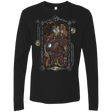 T-Shirts Black / Small Iron Steam Men's Premium Long Sleeve