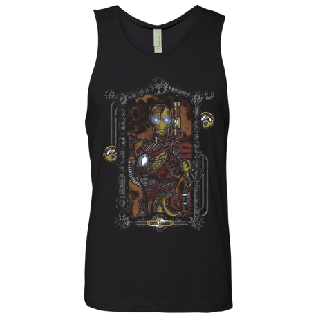 T-Shirts Black / Small Iron Steam Men's Premium Tank Top