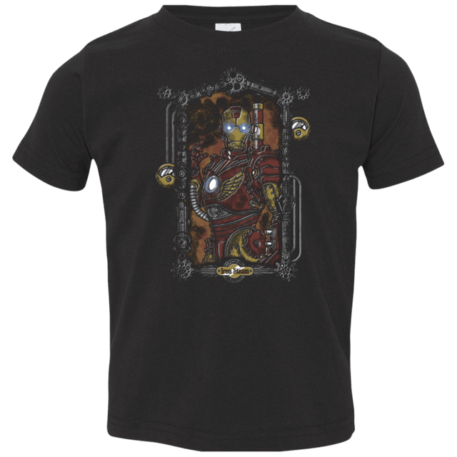 T-Shirts Black / 2T Iron Steam Toddler Premium T-Shirt