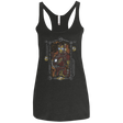 T-Shirts Vintage Black / X-Small Iron Steam Women's Triblend Racerback Tank
