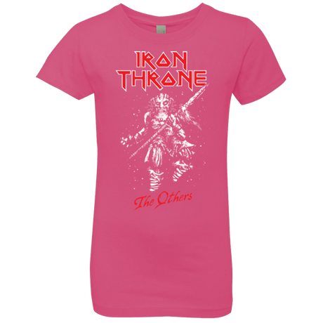 T-Shirts Hot Pink / YXS Iron Throne Girls Premium T-Shirt