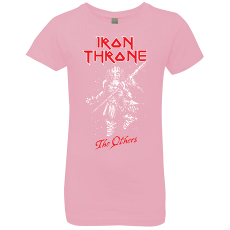 T-Shirts Light Pink / YXS Iron Throne Girls Premium T-Shirt