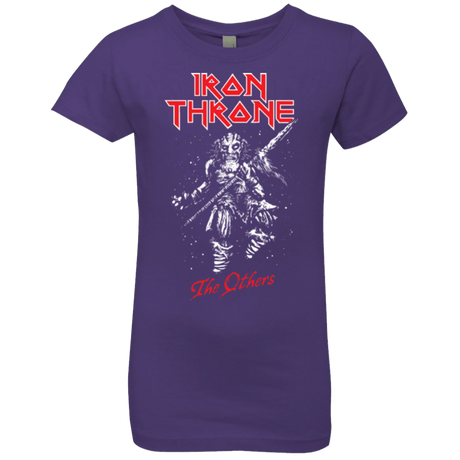 T-Shirts Purple Rush / YXS Iron Throne Girls Premium T-Shirt