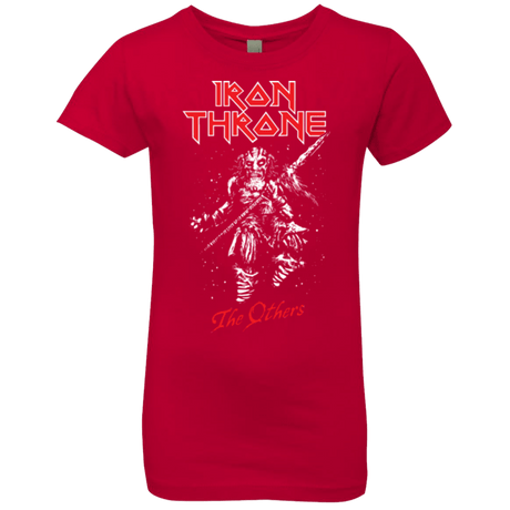 T-Shirts Red / YXS Iron Throne Girls Premium T-Shirt