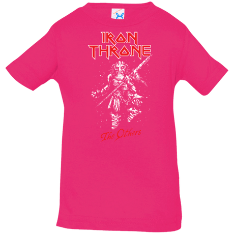 T-Shirts Hot Pink / 6 Months Iron Throne Infant Premium T-Shirt