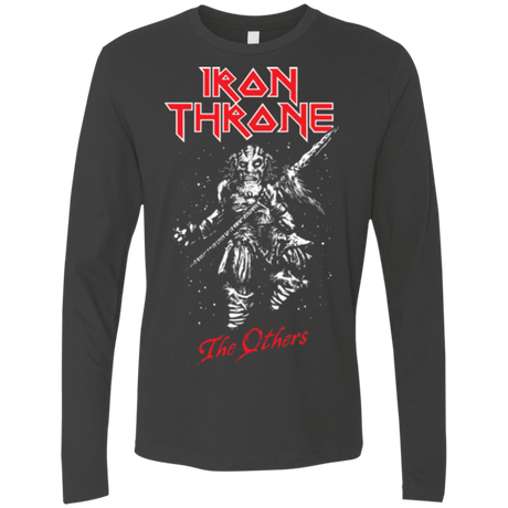 T-Shirts Heavy Metal / Small Iron Throne Men's Premium Long Sleeve