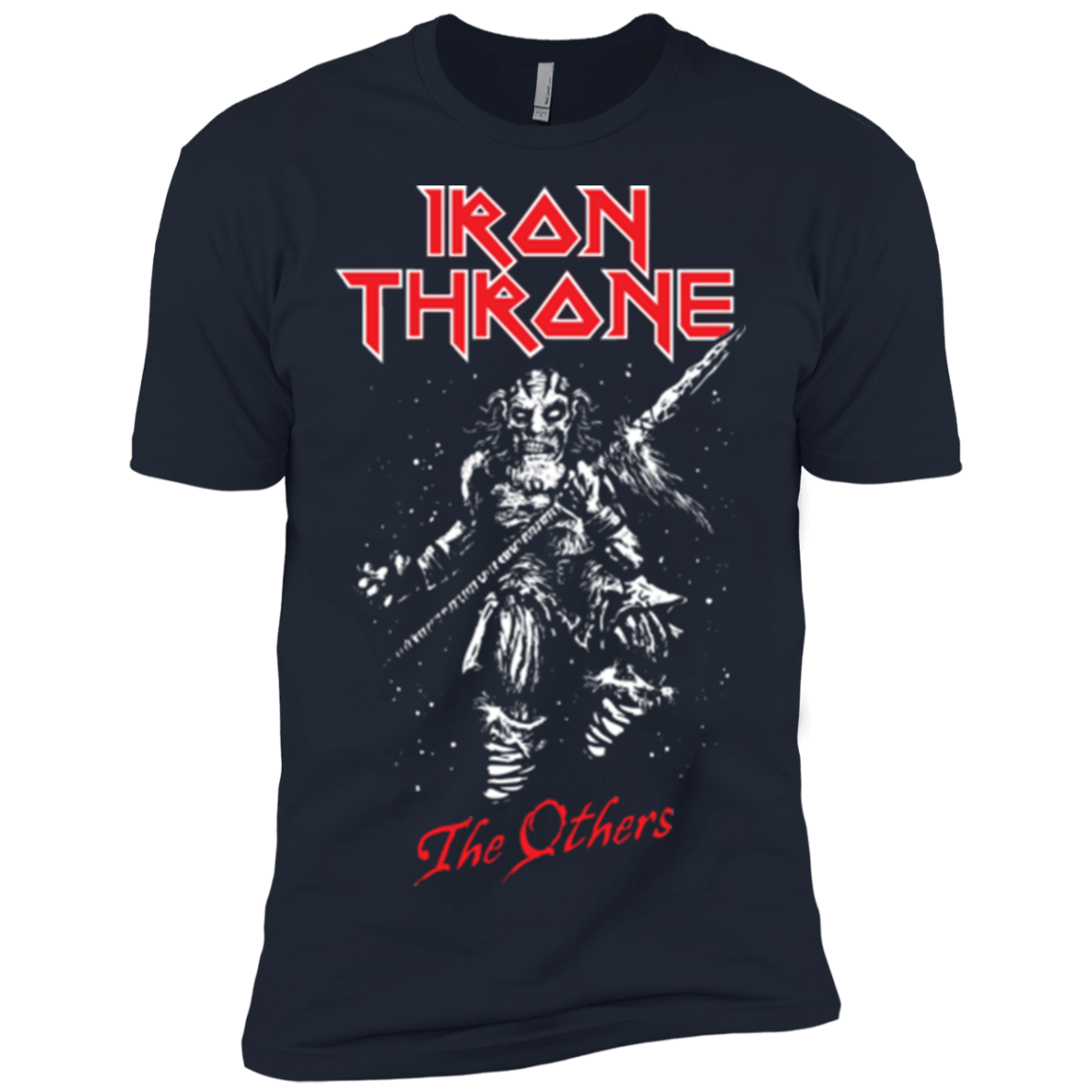 T-Shirts Midnight Navy / X-Small Iron Throne Men's Premium T-Shirt