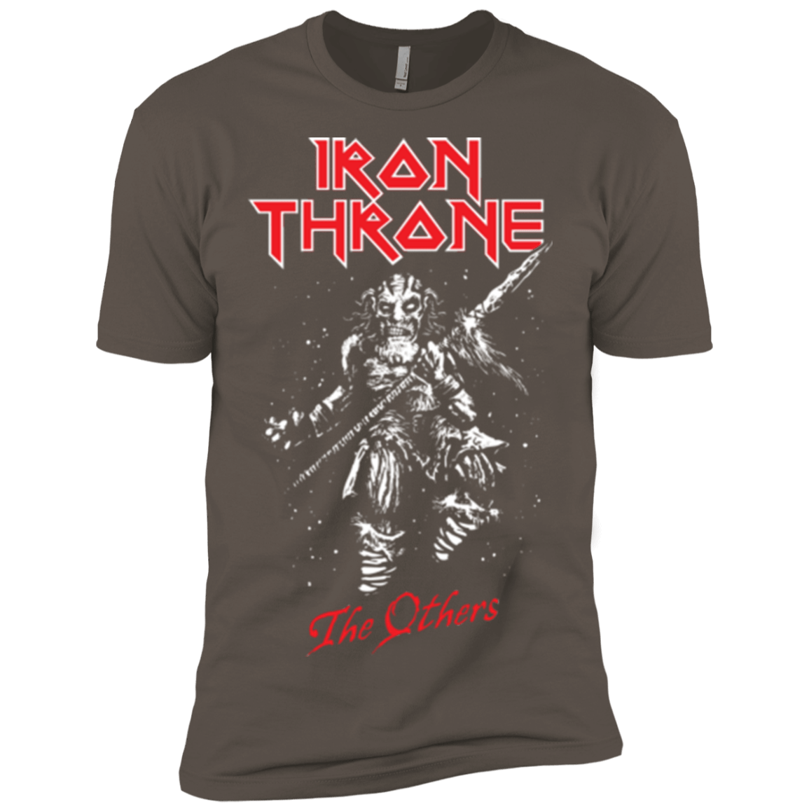 T-Shirts Warm Grey / X-Small Iron Throne Men's Premium T-Shirt