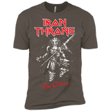 T-Shirts Warm Grey / X-Small Iron Throne Men's Premium T-Shirt