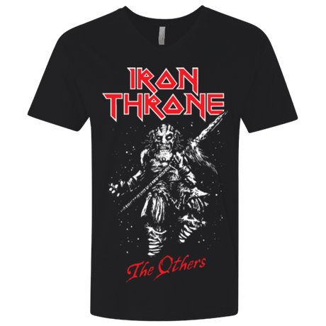 T-Shirts Black / X-Small Iron Throne Men's Premium V-Neck