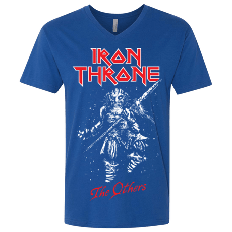 T-Shirts Royal / X-Small Iron Throne Men's Premium V-Neck