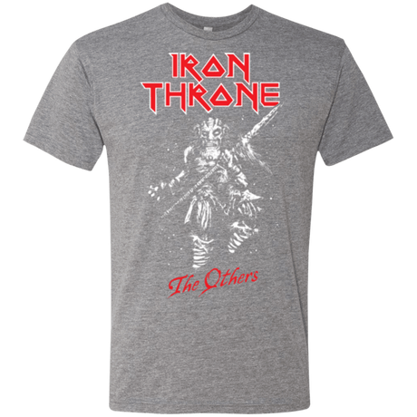 T-Shirts Premium Heather / Small Iron Throne Men's Triblend T-Shirt