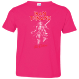 T-Shirts Hot Pink / 2T Iron Throne Toddler Premium T-Shirt