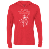 T-Shirts Vintage Red / X-Small Iron Throne Triblend Long Sleeve Hoodie Tee