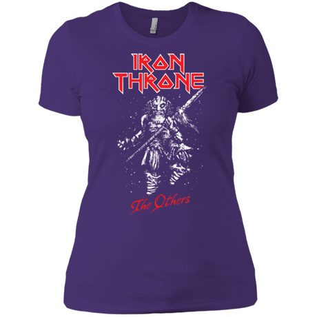 T-Shirts Purple / X-Small Iron Throne Women's Premium T-Shirt