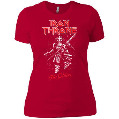 T-Shirts Red / X-Small Iron Throne Women's Premium T-Shirt
