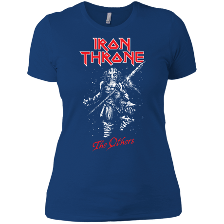T-Shirts Royal / X-Small Iron Throne Women's Premium T-Shirt