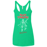 T-Shirts Envy / X-Small Iron Throne Women's Triblend Racerback Tank