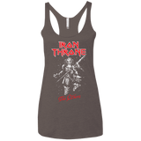 T-Shirts Macchiato / X-Small Iron Throne Women's Triblend Racerback Tank