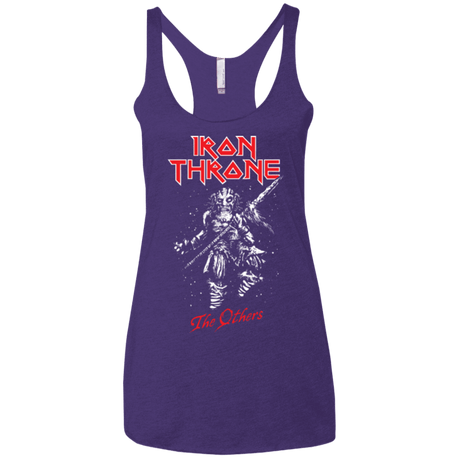 T-Shirts Purple / X-Small Iron Throne Women's Triblend Racerback Tank