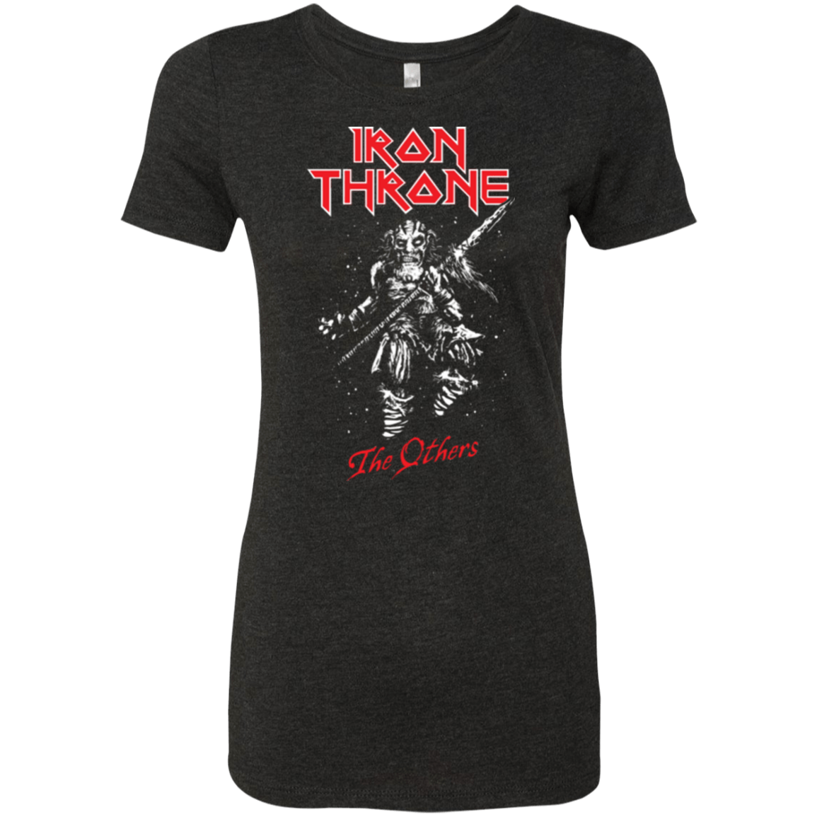 T-Shirts Vintage Black / Small Iron Throne Women's Triblend T-Shirt